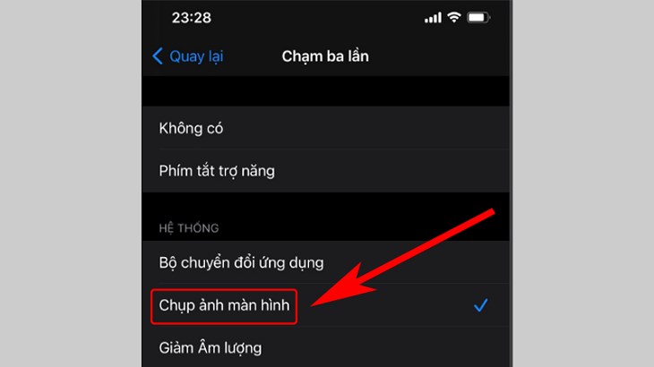 Cách chụp ảnh màn hình iPhone mà không cần nút Home bước 4